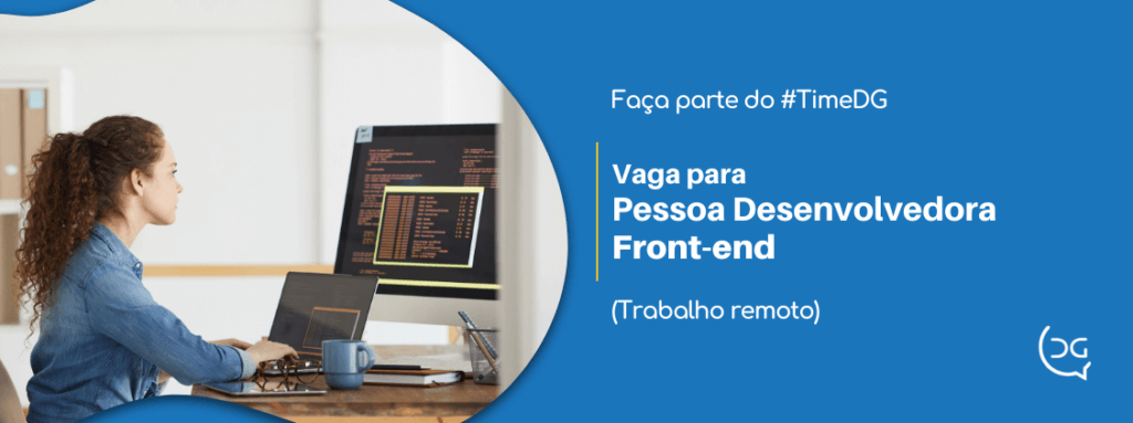 vaga para desenvolvedor front end